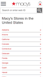 Mobile Screenshot of l.macys.com